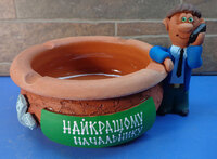 Пепельница "Бизнесмен"